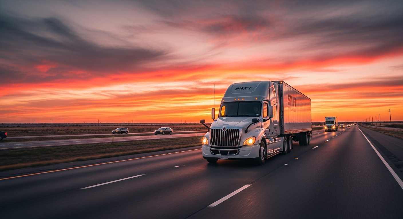 PSC Solutions flatbed truck